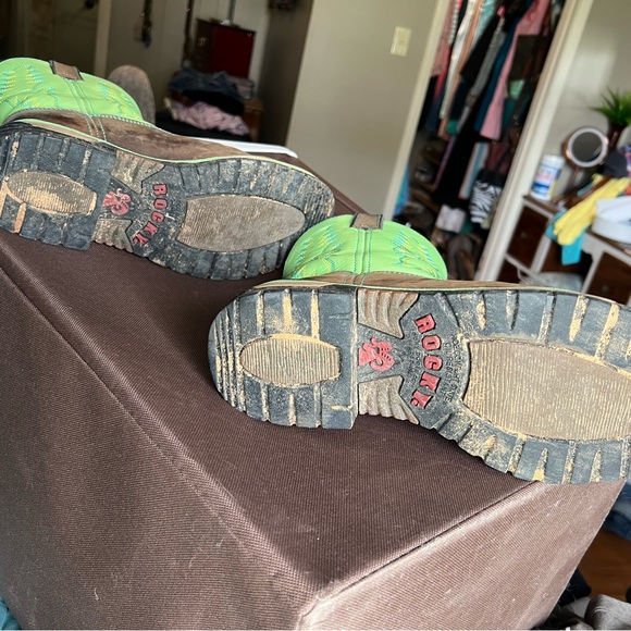 Green Rocky Boots - Picture 2 of 7